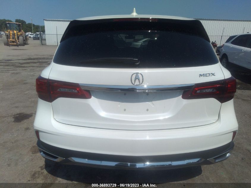 2018 ACURA MDX W/TECHNOLOGY PKG - 5J8YD3H54JL009178