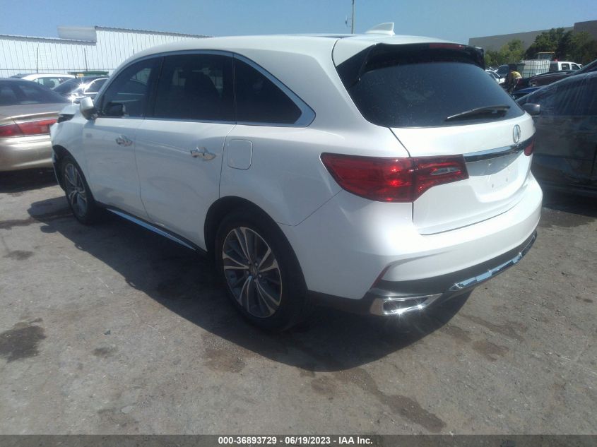 2018 ACURA MDX W/TECHNOLOGY PKG - 5J8YD3H54JL009178