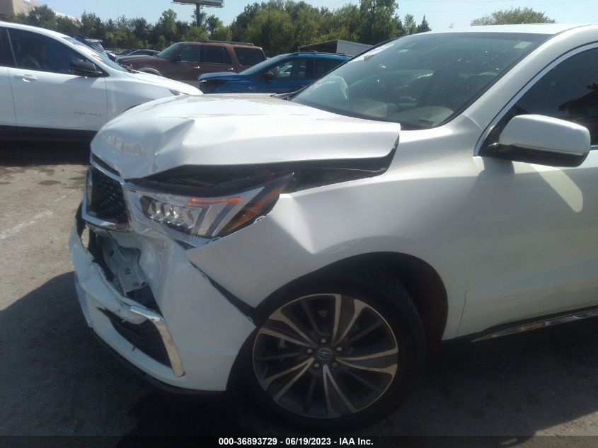 2018 ACURA MDX W/TECHNOLOGY PKG - 5J8YD3H54JL009178