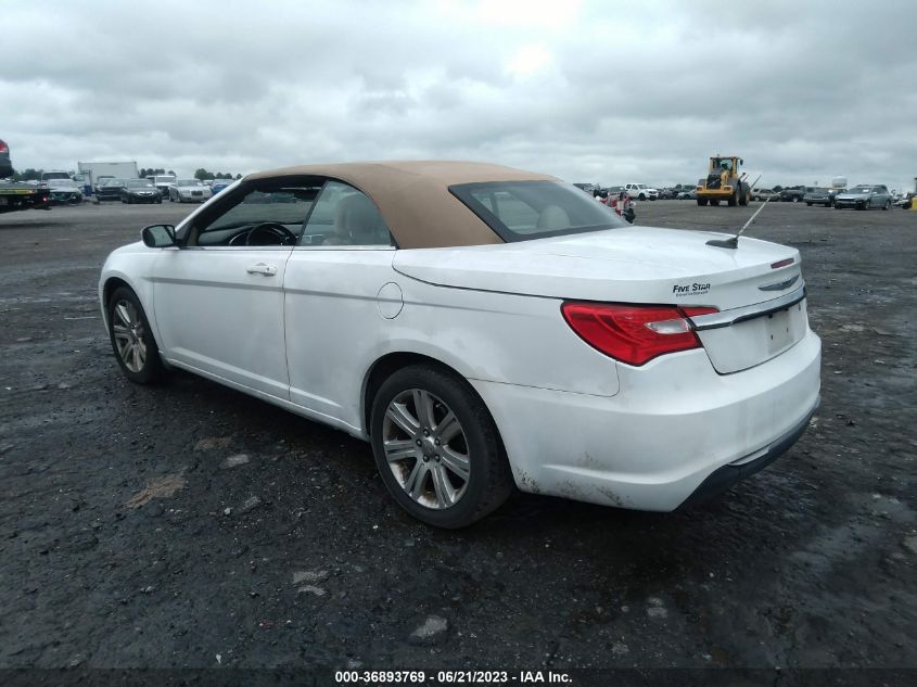 2013 CHRYSLER 200 TOURING - 1C3BCBEB2DN506562