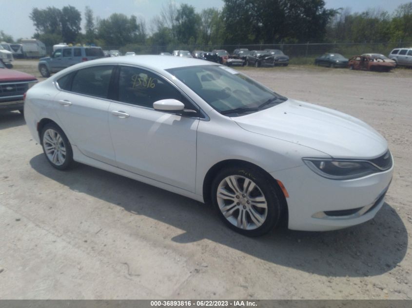 2015 CHRYSLER 200 LIMITED - 1C3CCCAB3FN690395