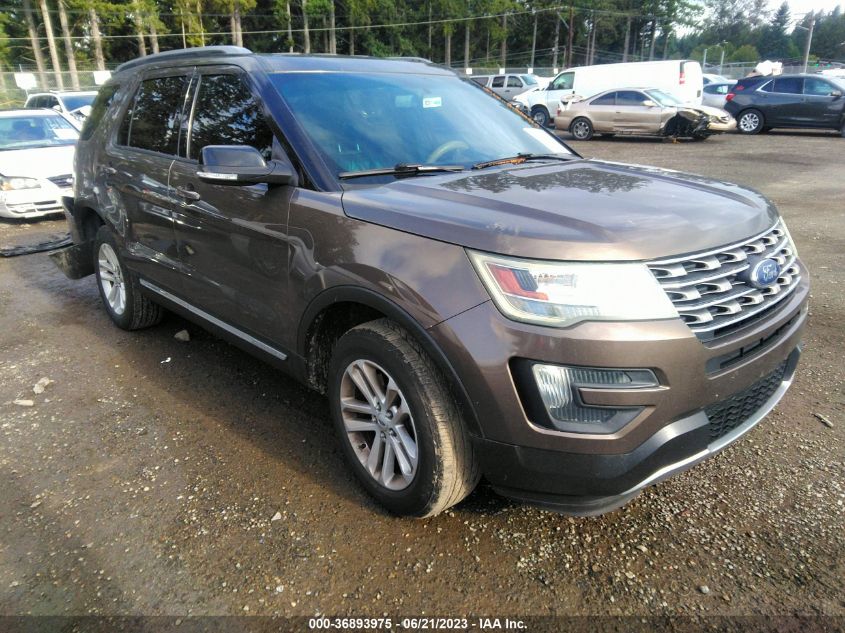 2016 FORD EXPLORER XLT - 1FM5K7DH8GGA68908
