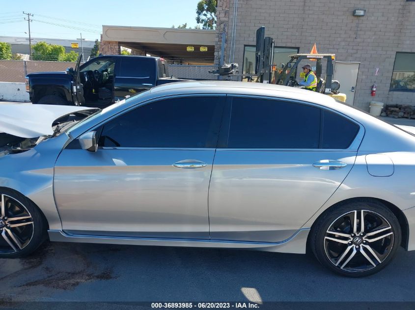 2017 HONDA ACCORD SEDAN SPORT SE - 1HGCR2F14HA258897