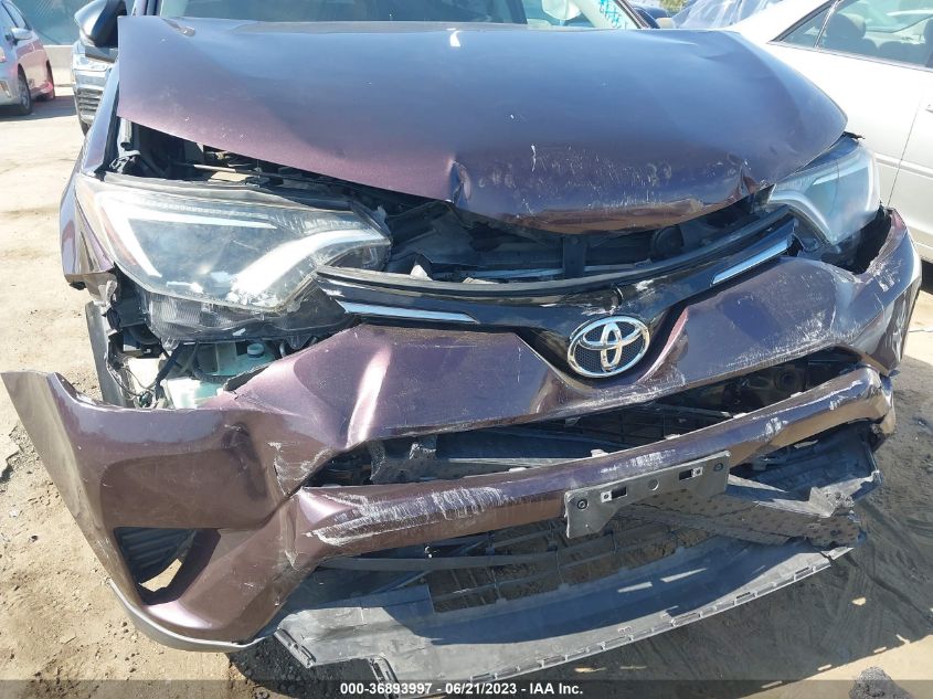 2016 TOYOTA RAV4 LE - 2T3ZFREV3GW277407