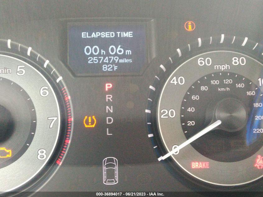 2013 HONDA ODYSSEY TOURING - 5FNRL5H92DB045382