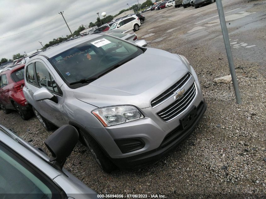 2016 CHEVROLET TRAX LS - 3GNCJKSB1GL260304