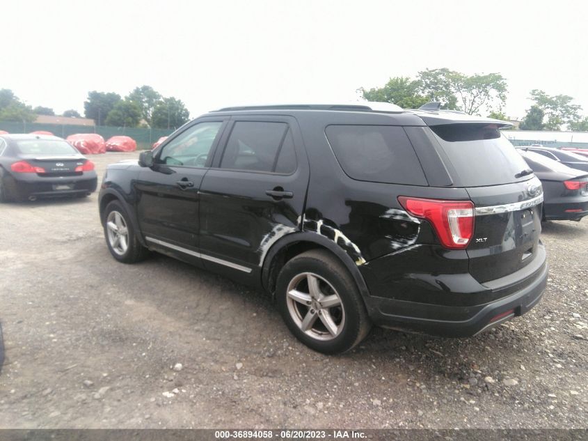 2019 FORD EXPLORER XLT - 1FM5K7D80KGA26418