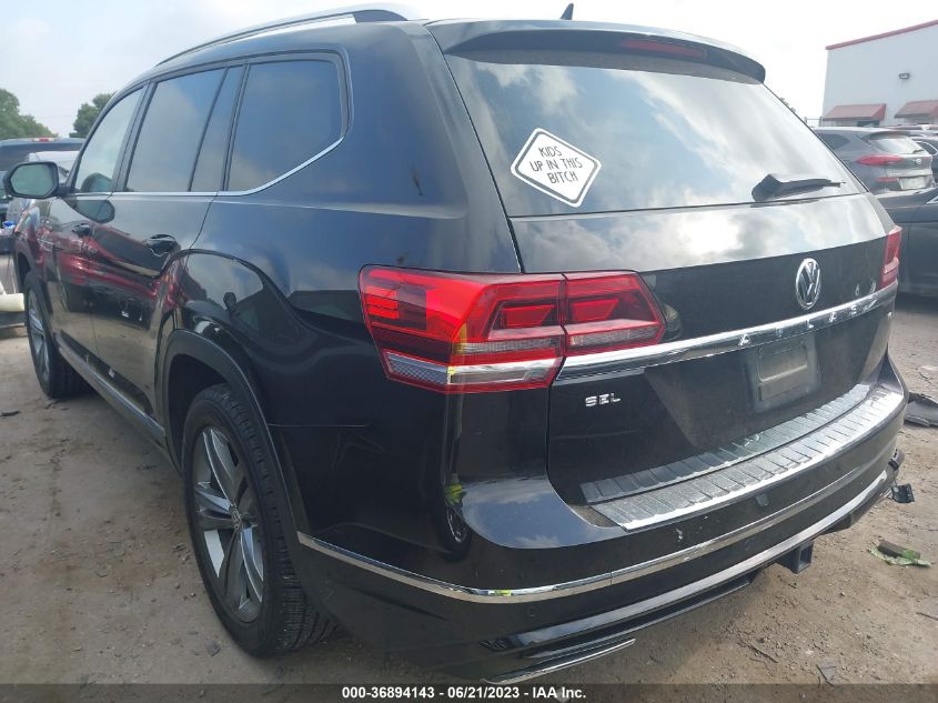 2018 VOLKSWAGEN ATLAS 3.6L V6 SEL - 1V2SR2CAXJC594254