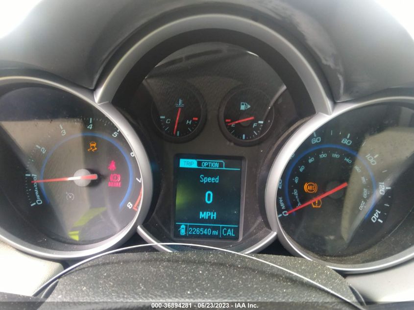 2013 CHEVROLET CRUZE 1LT - 1G1PD5SB8D7138681