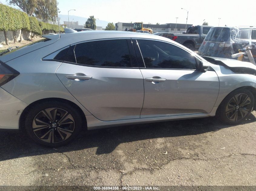 2018 HONDA CIVIC HATCHBACK EX - SHHFK7H58JU414304
