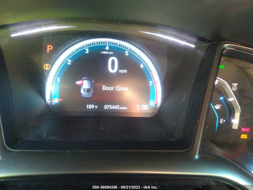2018 HONDA CIVIC HATCHBACK EX - SHHFK7H58JU414304