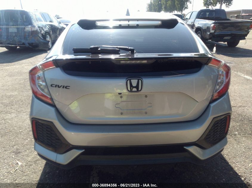 2018 HONDA CIVIC HATCHBACK EX - SHHFK7H58JU414304