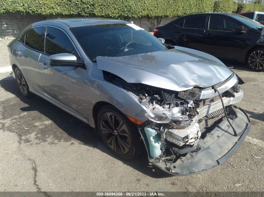 2018 HONDA CIVIC HATCHBACK EX - SHHFK7H58JU414304