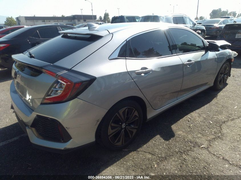 2018 HONDA CIVIC HATCHBACK EX - SHHFK7H58JU414304