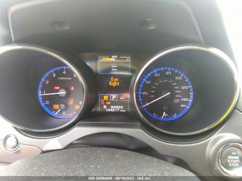 2017 SUBARU OUTBACK TOURING - 4S4BSATC3H3356995