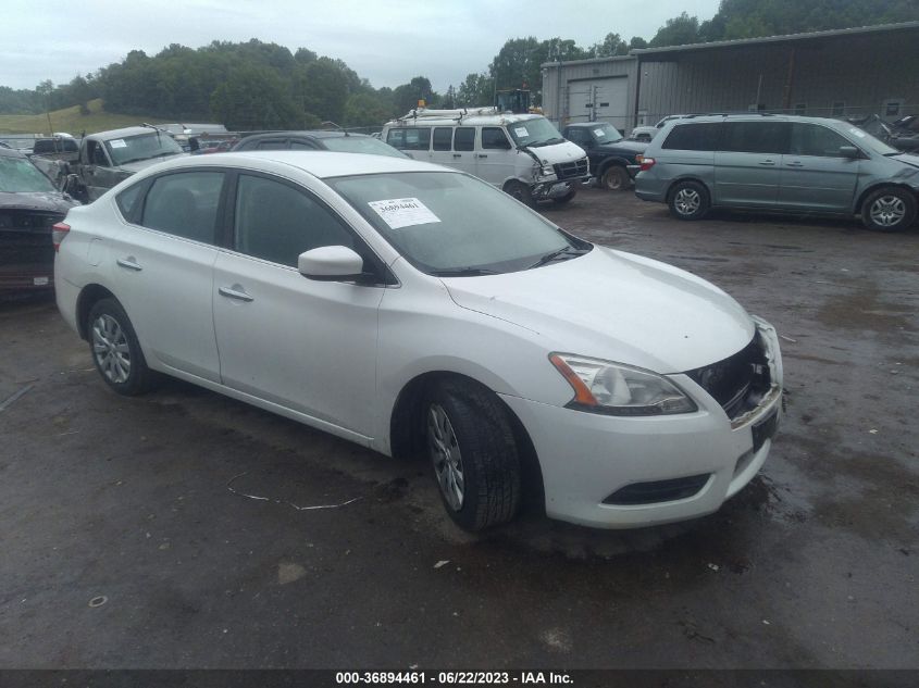 2013 NISSAN SENTRA SV - 3N1AB7AP2DL775902