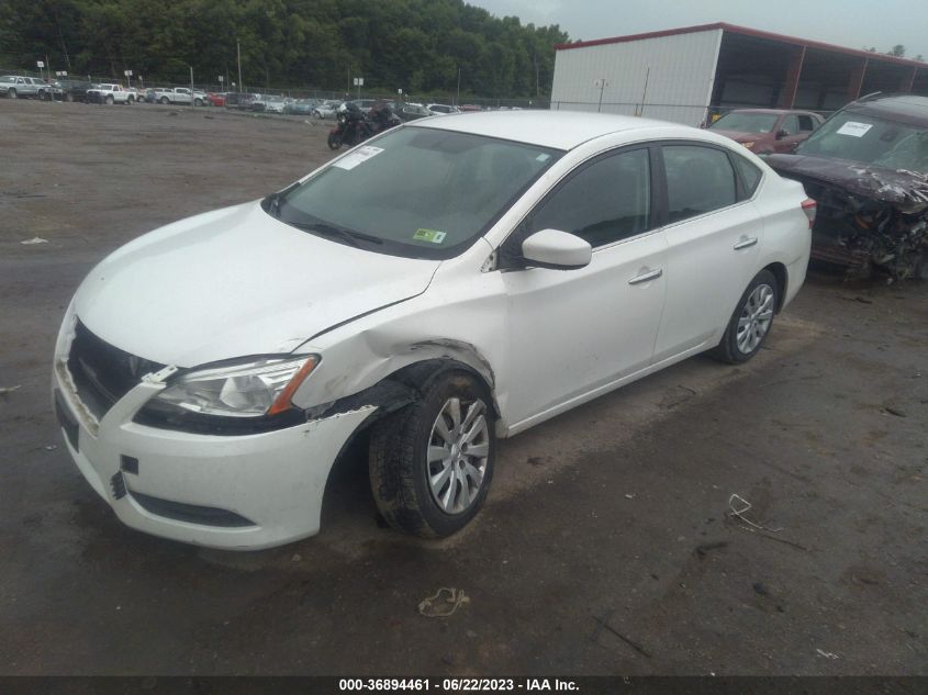 2013 NISSAN SENTRA SV - 3N1AB7AP2DL775902