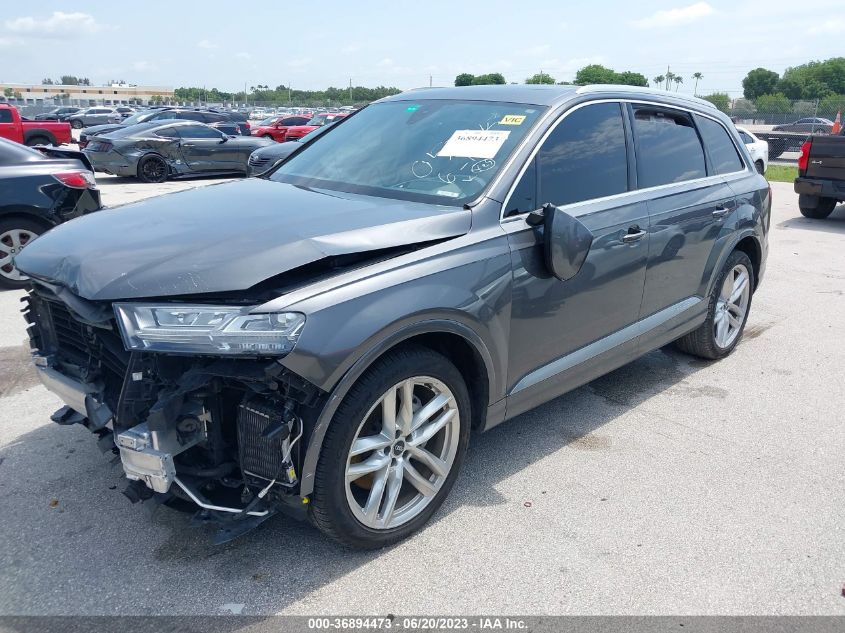 WA1VAAF72JD052215 2018 AUDI Q7, photo no. 2