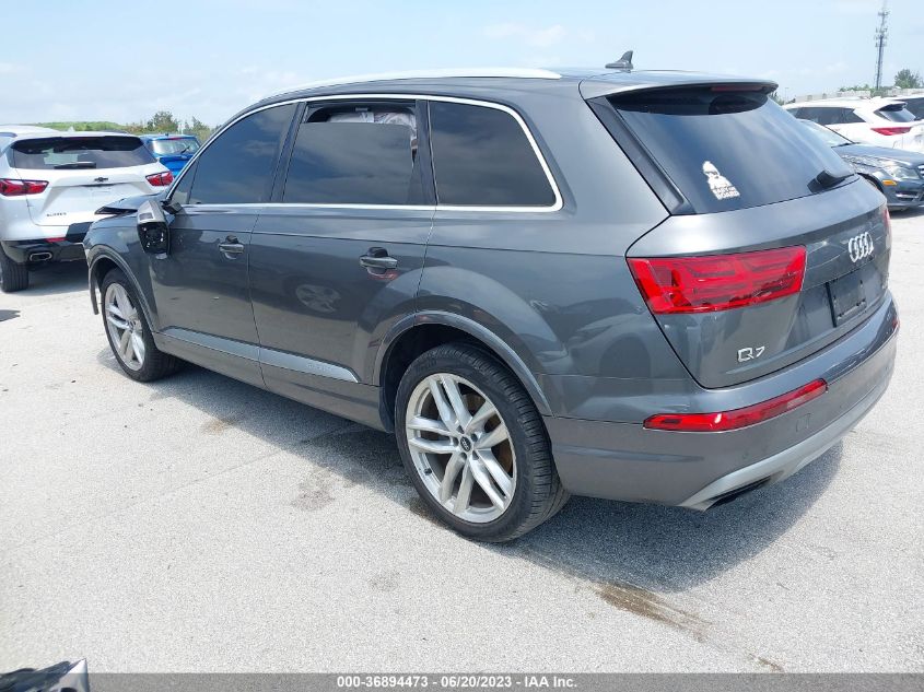 2018 AUDI Q7 PRESTIGE - WA1VAAF72JD052215