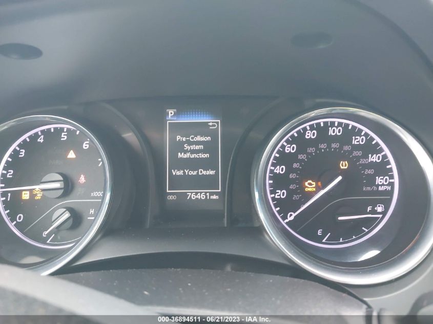 2019 TOYOTA CAMRY L/LE/XLE/SE/XSE - 4T1B11HK5KU807624