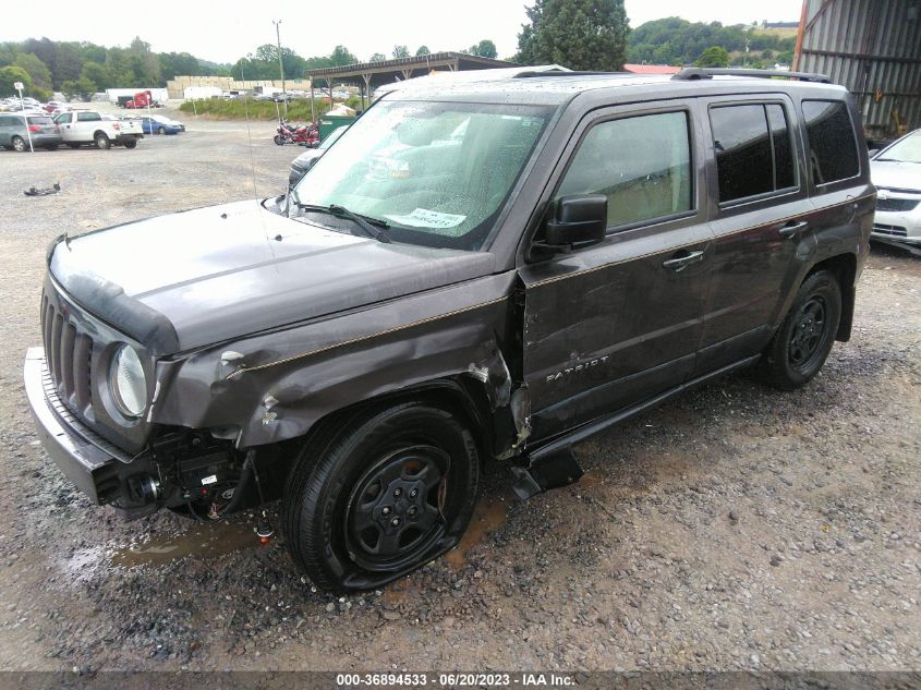 2016 JEEP PATRIOT SPORT - 1C4NJPBA8GD528731