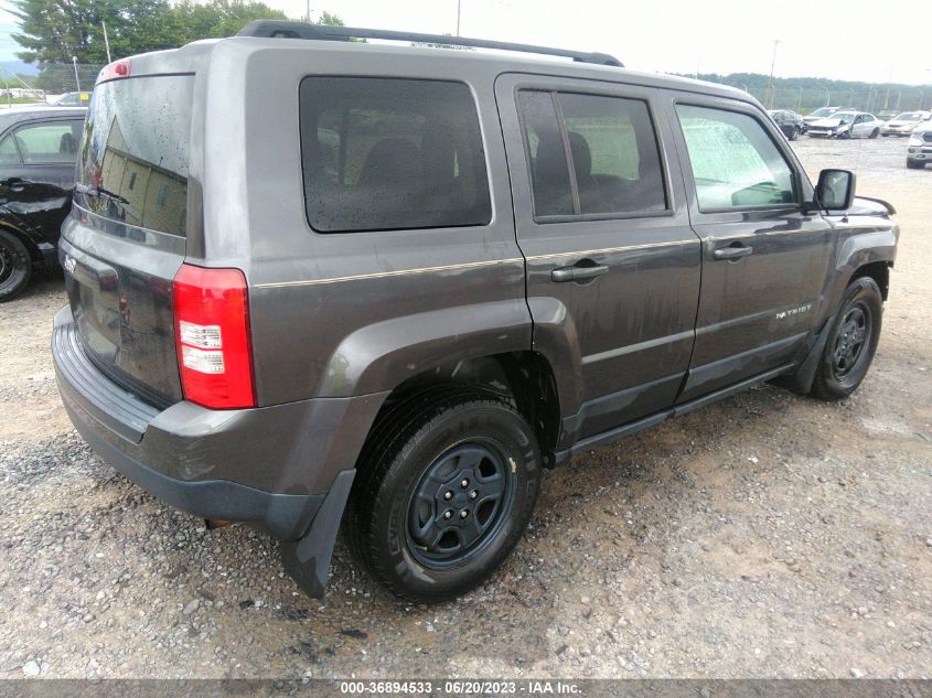 2016 JEEP PATRIOT SPORT - 1C4NJPBA8GD528731