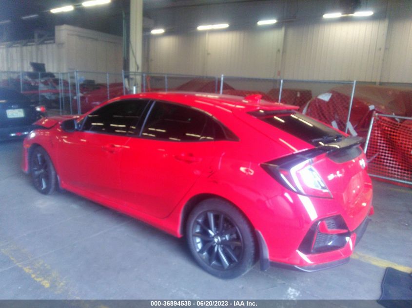 2020 HONDA CIVIC HATCHBACK EX - SHHFK7H60LU415796