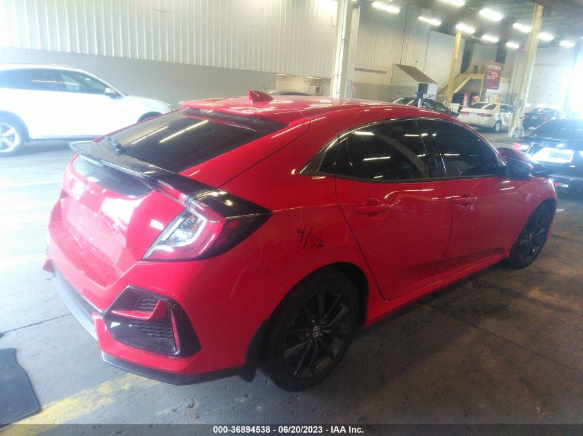 2020 HONDA CIVIC HATCHBACK EX - SHHFK7H60LU415796