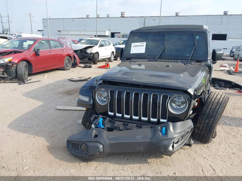 2022 JEEP WRANGLER 4XE UNLIMITED SAHARA 1C4JJXP65NW275713