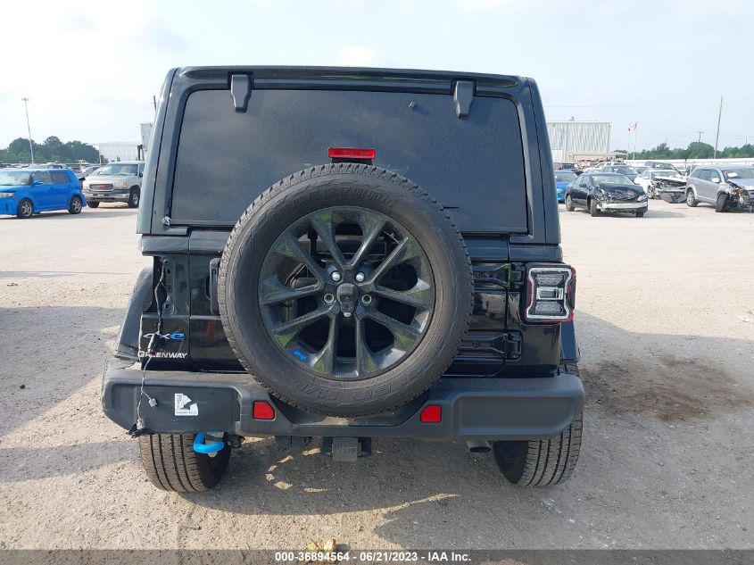 2022 JEEP WRANGLER 4XE UNLIMITED SAHARA 1C4JJXP65NW275713