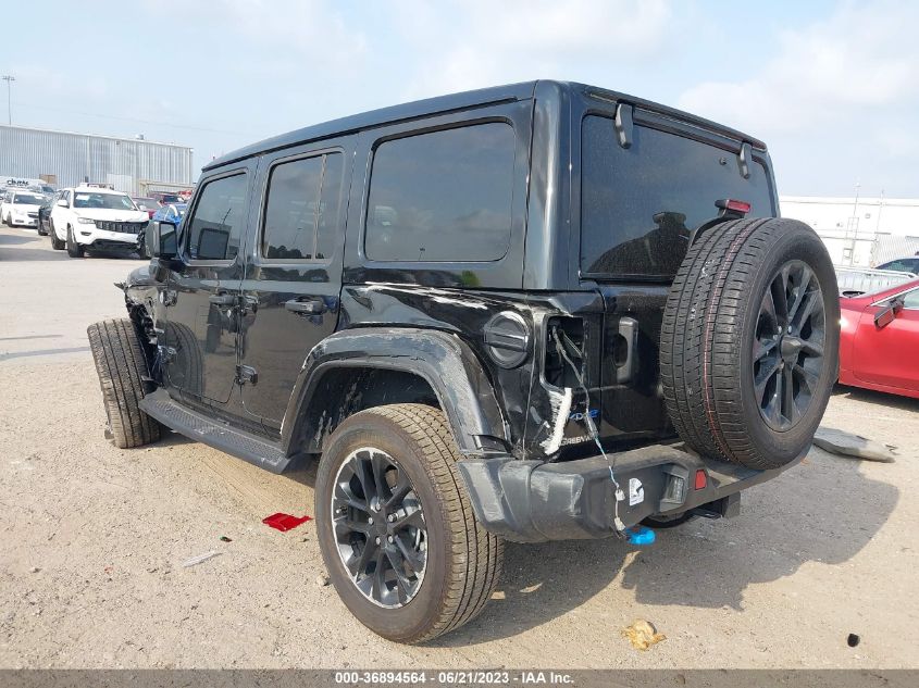 2022 JEEP WRANGLER 4XE UNLIMITED SAHARA 1C4JJXP65NW275713