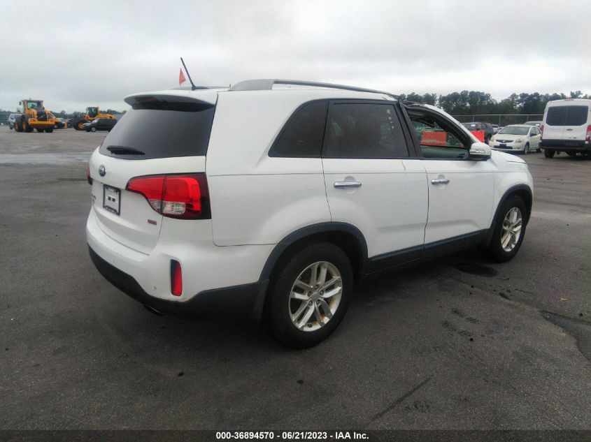 2014 KIA SORENTO LX - 5XYKT3A60EG442881