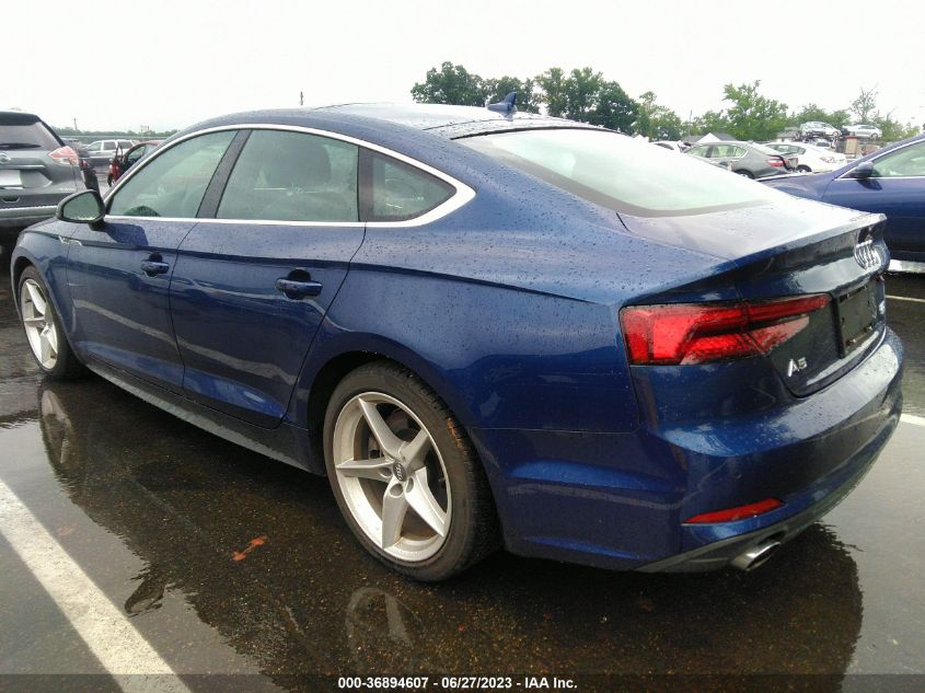 2018 AUDI A5 SPORTBACK PREMIUM PLUS - WAUENCF51JA055254