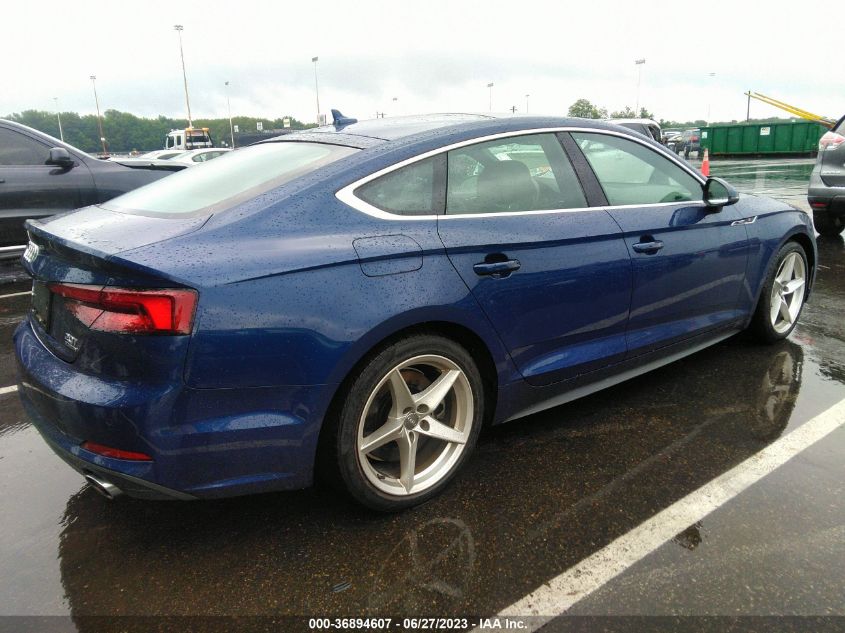 2018 AUDI A5 SPORTBACK PREMIUM PLUS - WAUENCF51JA055254