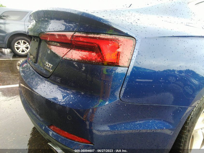 2018 AUDI A5 SPORTBACK PREMIUM PLUS - WAUENCF51JA055254