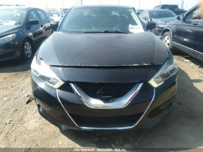 2017 NISSAN MAXIMA SR - 1N4AA6APXHC433275