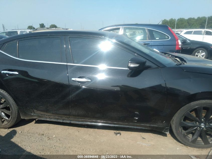 2017 NISSAN MAXIMA SR - 1N4AA6APXHC433275