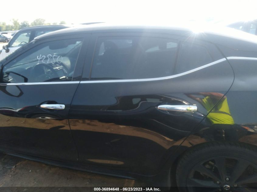 2017 NISSAN MAXIMA SR - 1N4AA6APXHC433275