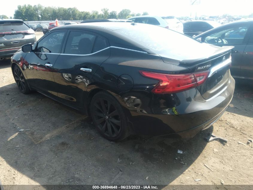 2017 NISSAN MAXIMA SR - 1N4AA6APXHC433275