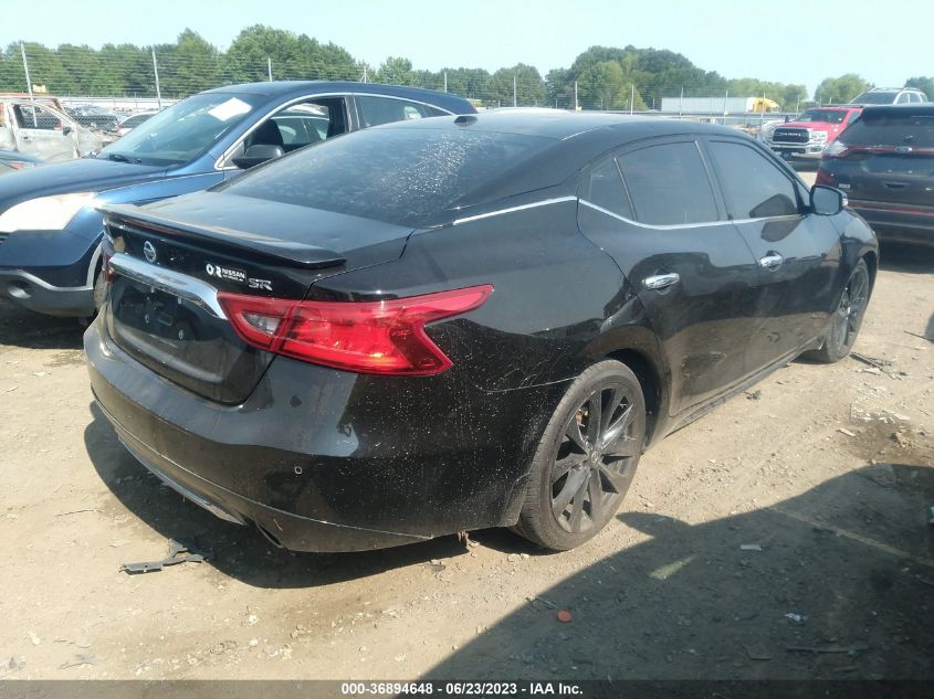 2017 NISSAN MAXIMA SR - 1N4AA6APXHC433275
