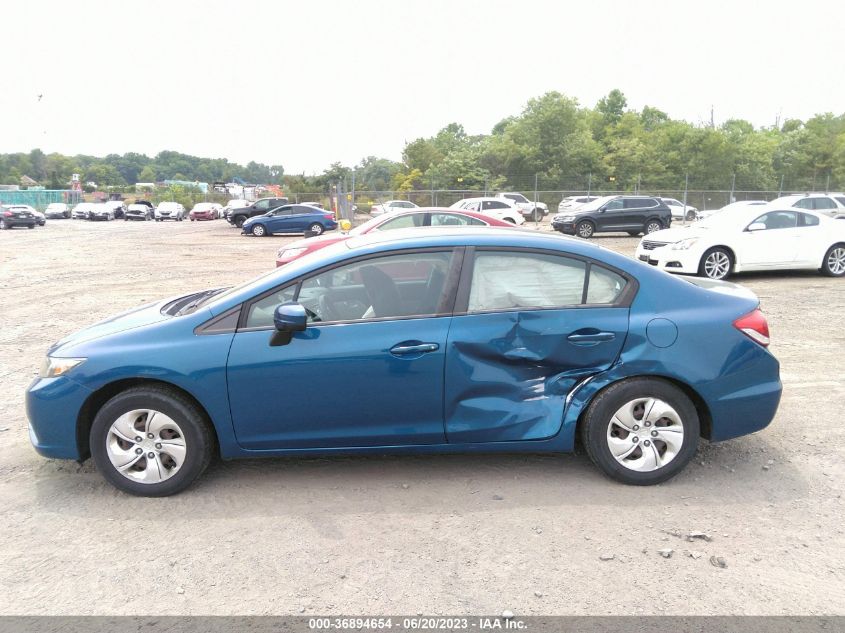 2015 HONDA CIVIC SEDAN LX - 19XFB2F52FE215527