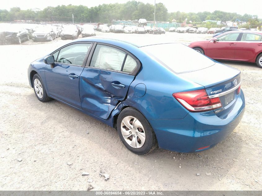2015 HONDA CIVIC SEDAN LX - 19XFB2F52FE215527