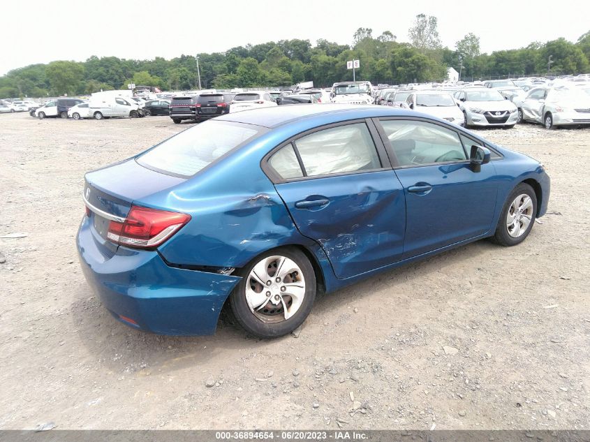 2015 HONDA CIVIC SEDAN LX - 19XFB2F52FE215527