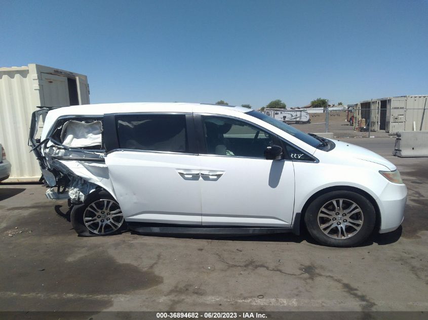 2013 HONDA ODYSSEY EX-L - 5FNRL5H60DB053597