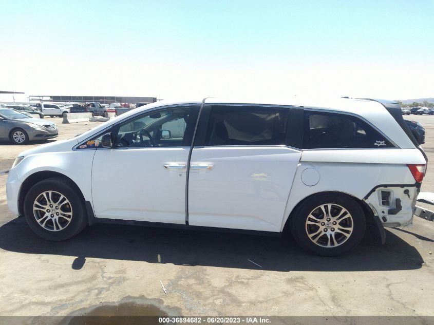 2013 HONDA ODYSSEY EX-L - 5FNRL5H60DB053597