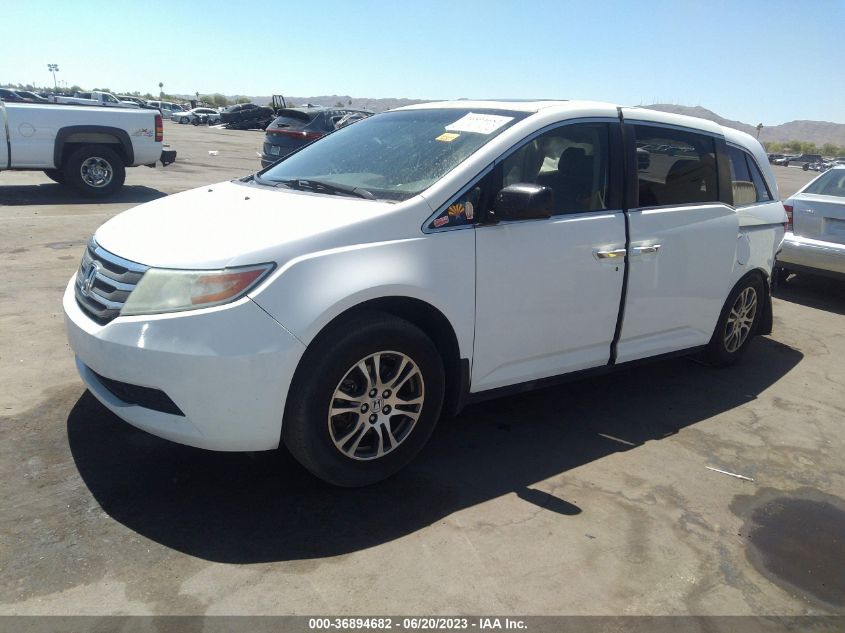 2013 HONDA ODYSSEY EX-L - 5FNRL5H60DB053597