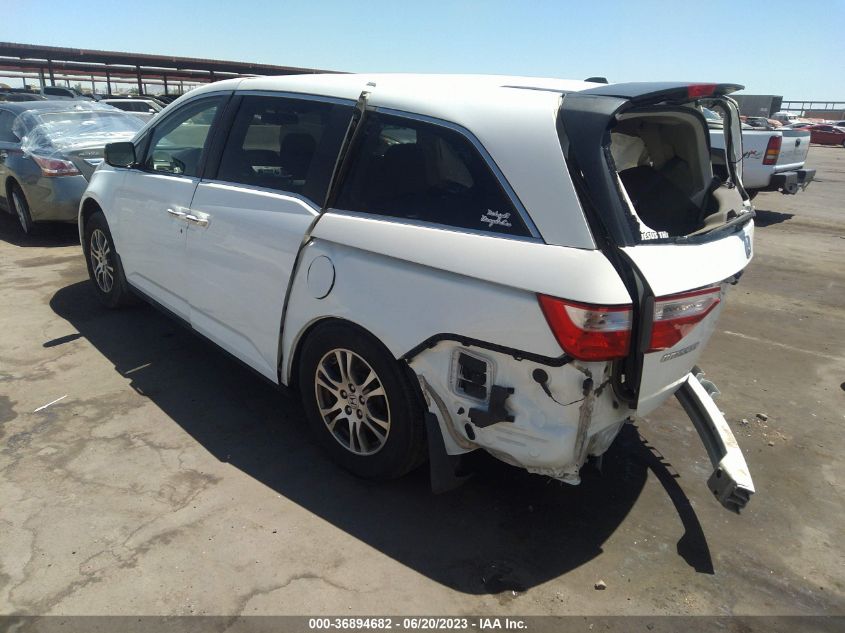 2013 HONDA ODYSSEY EX-L - 5FNRL5H60DB053597