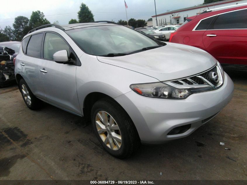 2013 NISSAN MURANO SL - JN8AZ1MW4DW320217