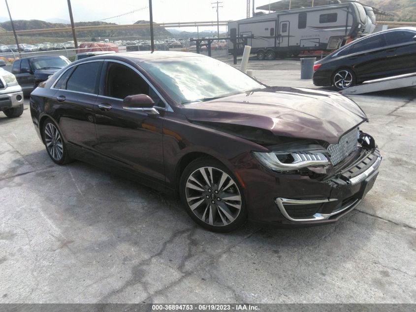 2017 LINCOLN MKZ HYBRID RESERVE - 3LN6L5MU8HR601546