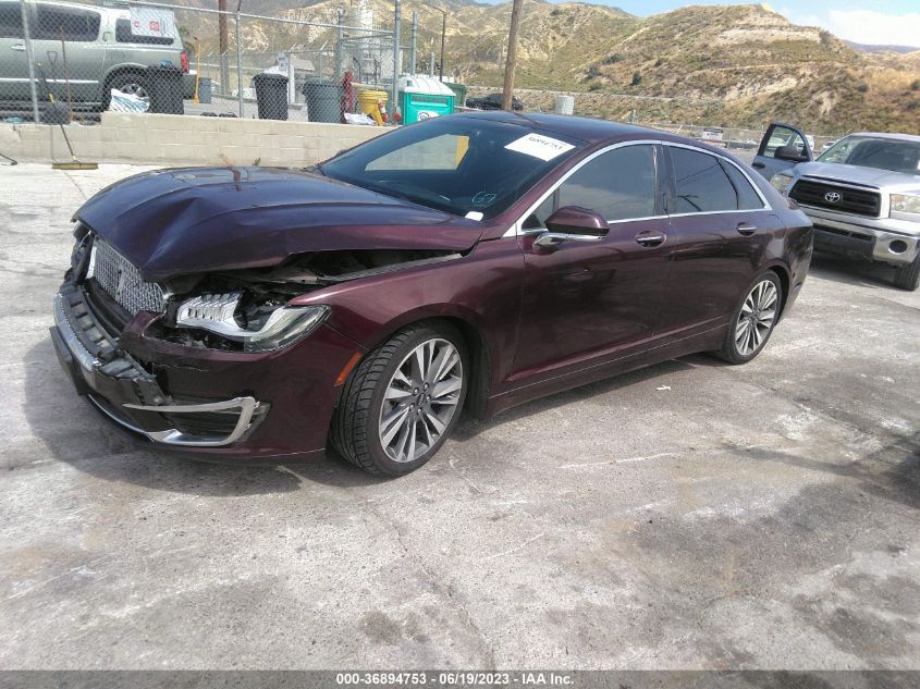 2017 LINCOLN MKZ HYBRID RESERVE - 3LN6L5MU8HR601546